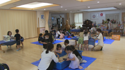 町田市・小山保育園～移動水族館がやってきた！～